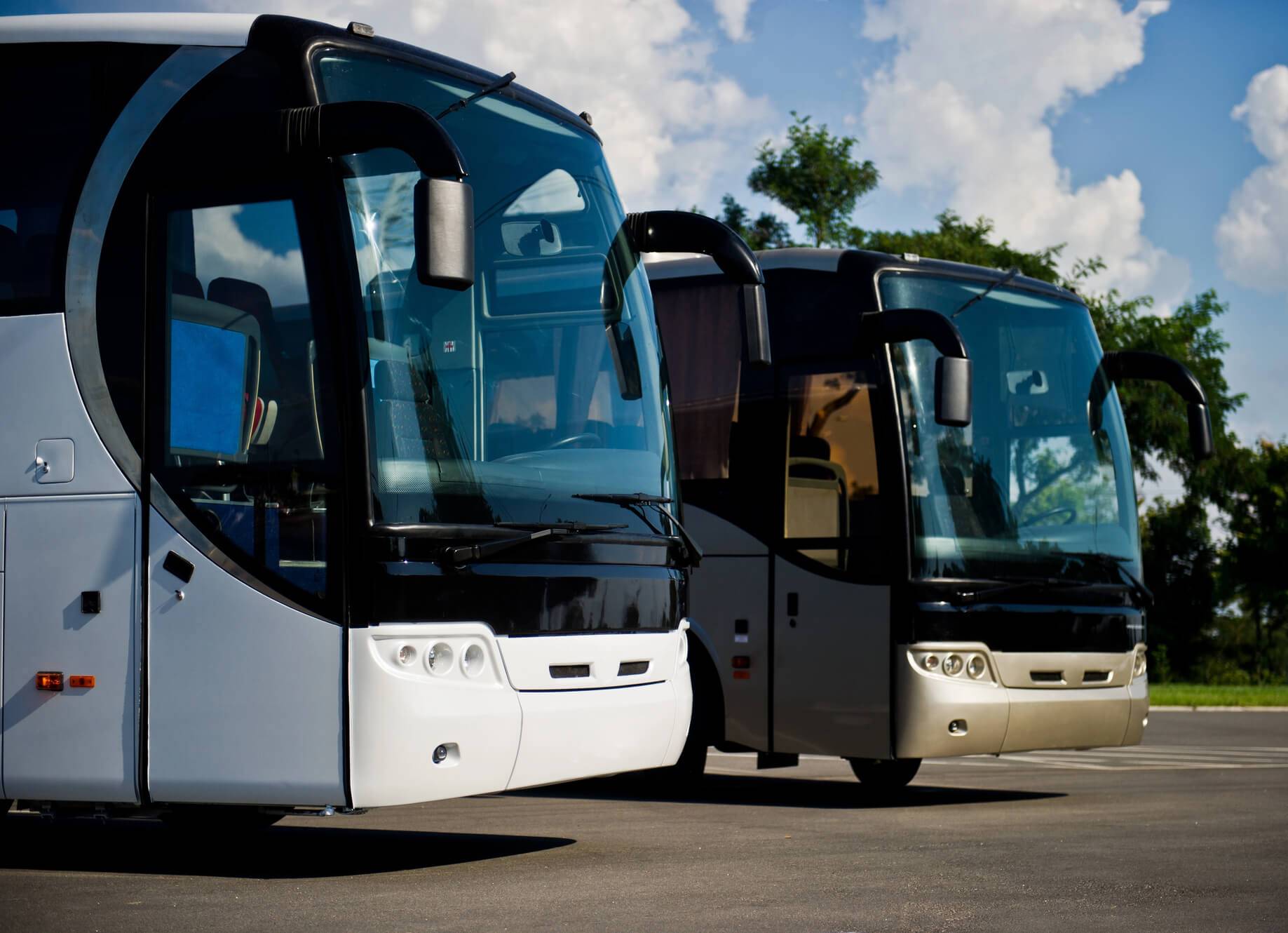Bus window tinting professionally done by Instant Tinting