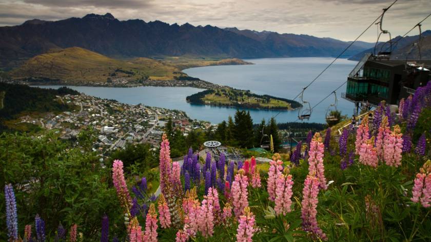 A scenic viewpoint overlooking one of the best winter road trips in New Zealand’s South Island.